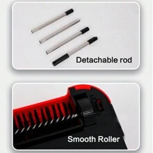 Carpet Cleaning Machine, Multifunctional Hand Push Home Sweeping Machine, Hand Push Type Vacuum Cleaner Sweeper - carpet cleaning machine black red - View 8