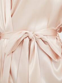 Champagne Bridesmaid Gown - Champagne - View 8