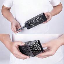 1入/2入喪葬花卉支架墓園裝飾塑料花瓶錐形帶長鐵釘和排水孔,用於墓碑墓地戶外花卉標記,30.48cm