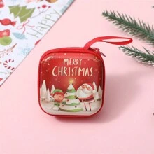 1個兒童卡通零錢包裝飾玩具，適合幼稚園新年禮物，日常使用