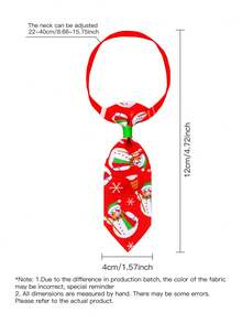 1pc New Arrival Small Pet Christmas Bow Tie For Cats And Dogs, Random Color - Multicolor - View 10