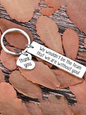 Street 1 PC Coworker Keychain Gifts For Employee Boss Appreciation Day Men Women Office Gifts For Leader Supervisor Mentor Valentine's Day Car Accessories Bag Charm School Cute Goth Y2k