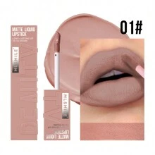 Matte Lip Gloss Long Lasting Lipstick Non-Stick Cup - 01# - View 2