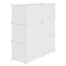 Shoe Cabinets - White - View 8