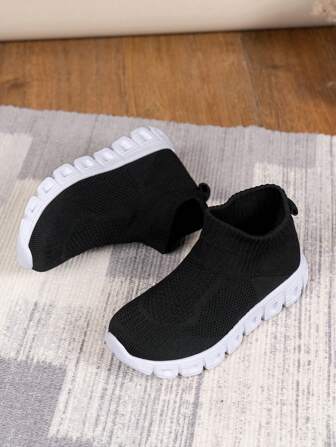 Student Shoes Children's Shoes Kids' Shoes Breathable, Odor Resistant, Comfortable, Fashionable, Mid-Top Fabric Teenagers' Shoes-Socks-Shoes