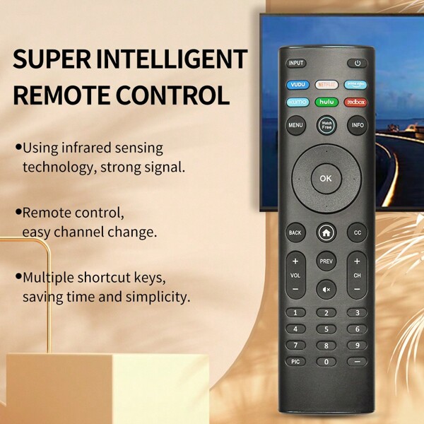 Smart Remote Control Compatible With Vizio Ir Remote Lcd Tv SHEIN USA