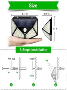 Solar Lantern - Negro - Ver 4