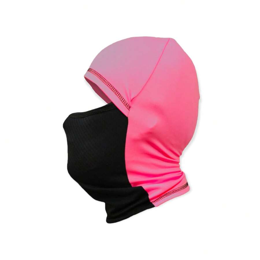 Pasamontañas Táctico Licra Deportiva con Microfibra Respirable Balaclava Militar - Rosado Sandía - Ver 1