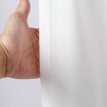 1 Miếng Không thấm nước Trắng Cửa sổ Rèm , Ánh sáng Lọc Sự riêng tư mỏng Với túi Dán , Mềm mại Đến Chạm , Ngắn Chiều dài , Thích hợp Đối với Phòng bếp , Phòng tắm , Một nửa Cửa sổ , Quán cà phê , , Phòng ngủ - 33 inch*24 inch/84cm*61cm - Xem 7