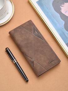GOKE New Arrive Men's Ultra-thin Long Korean-style Card Holder Wallet - Coffee Brown - View 1