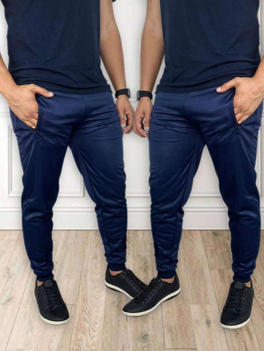 Men Pants - 藏蓝色 - 查看 1