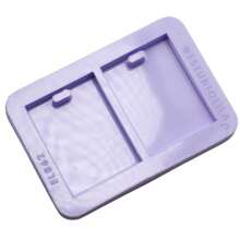 硅胶模具 - 中紫紅色 - 查看 3