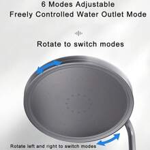 1 件裝高壓花灑頭,浴室噴頭,頂噴大花灑頭,加壓單頭,雨量家用沐浴蓮花蓬鬆頭,浴室配件