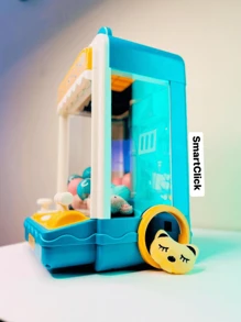Mini Maquina Con Garra Para Juguetes Para Niños Con Sonido - Verde - Ver 3