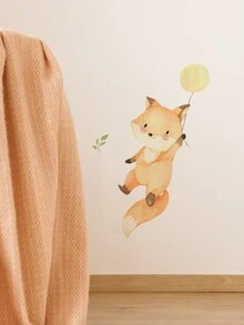 1 Miếng Hoạt hình Con cáo DIY Mẫu Chống ẩm Hình nền Đối với Trẻ em Phòng Tự dính Nhà  Trang trí Giấy dán tường Em bé Phòng ngủ Bối cảnh Tường , 1 Bộ ( Inch ) - Nhiều màu - Xem 6