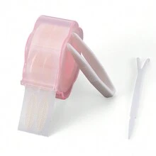 YADORNOS 蕾絲網狀雙眼皮貼、梅花形自黏眼貼、超寬雙眼皮貼 - 無色 - 查看 5