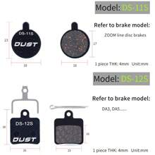 一对高性能半金属碟刹片 - 增强制动力、耐用性和流畅的骑行体验，适用于BB5和BB7液压刹车 - 是山地车、公路车和通勤自行车的理想之选