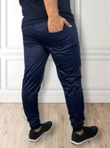 Men Pants - 藏蓝色 - 查看 2