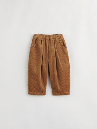 Pantalones De Zanahoria Elegantes Y Casuales Para Niñas Pequeñas Para Otoño