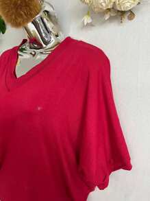 Women T-Shirts - 紅色 - 查看 2