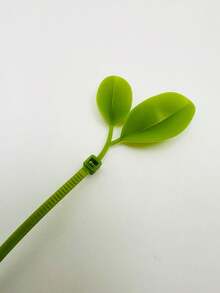 20 件人造綠葉紮帶、尼龍葉紮帶、園藝工具