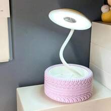 AMAZING VISION Lámpara de noche para dormitorio, herramientas de iluminación, lámpara de escritorio Led, carga Usb, lámpara de mesa, cuidado de los ojos, luz nocturna para dormitorio, luz de lectura Mini - Rosa - Ver 5