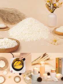 大約。 500 克大豆蠟片蠟燭製作用品，適用於 Diy 香氛蠟燭，手工創意蠟燭材料，家居香氛大豆蠟片