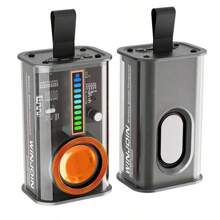 Caixa de som bluetooth RGB portátil Gas Station