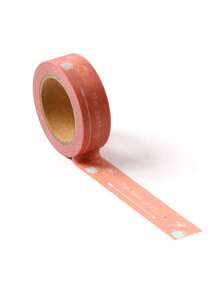 1pc Gift Pattern Packaging Tape And Paper Tape - Pink - View 1