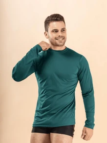 Men Shirts - 軍綠色 - 查看 2