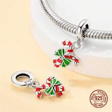 1pc Cute Cane Shaped Customized Festival Pendant - Apricot - View 4