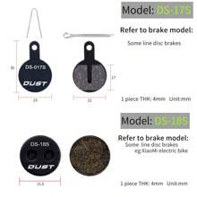 一对高性能半金属碟刹片 - 增强制动力、耐用性和流畅的骑行体验，适用于BB5和BB7液压刹车 - 是山地车、公路车和通勤自行车的理想之选