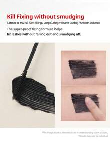 Clio Kill Lash 超强防水睫毛膏，可水洗，纯素配方，超级浓密，防晕染，不结块，持久不脱妆，0.24 液体盎司，04 号极致浓密，附赠礼品