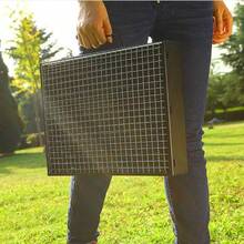 Parrilla Portátil De Barbacoa Al Aire Libre - Negro - Ver 3