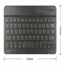 Kit Teclado E Mouse Bluetooth 5.2 Compatível Pc iPhone Android