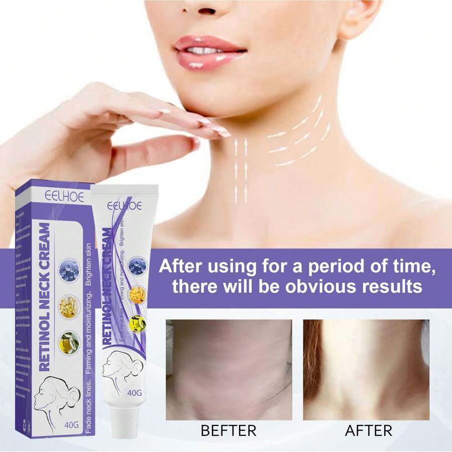 1 Pieza Crema Para El Cuello De Retinol De 40g - 1 palo - Ver 1