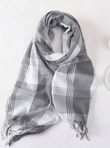 Khăn quàng cổ nữ Sọc ca rô Cổ điển Đường phố - Nhiều màu - Xem 1