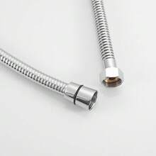 1入59英吋不鏽鋼柔性淋浴軟管,浴室淋浴間用品,銀色