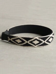 1 件復古針織女髮帶,百搭髮飾,精緻感,適合戶外使用