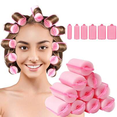 Sponge Hair Rollers, Foam Hair Roller Sleeping Hair Curlers Flexible Hair Styling Curlers Sponge Curlers For Hairdressing Styling, Hair Rollers, Heatless Curls, Hair Curler, Hair Products And Accessories For Barber Salon Beauty Back To School, Travel Holiday Essentials, Hair Accessories For Women, Hair Curlers, Curly Hair Products, Curler, Rollers For Hairdressing Equipment, Accessories, Hair Curl, Curly Hair Tools, Hair Roller, Christmas,Curly Hair, Hair Curler, Hair Rollers, Heatless Curl, Heatless Curls, Rollers, Hair Curlers, Curly Hair Products, Hair Curl, Hair Roller, Rollers For Hair, Curly Hair Tools, Heatless Curlers,Hair, Accessories, Hair Products, Hair Tools, Hair Stuff, Hair Care, Curly Hair Brush, Barber, Barber Accessories, Hairdressing Equipment
