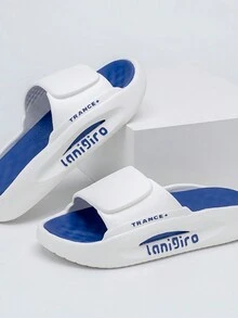 女款夏季外穿厚底防滑室內淋浴拖鞋