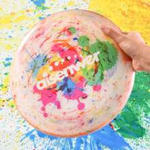 Outdoor Sports , Rainbow Colored Disc For Ultimate Game And Beach - Multicolor - View 2