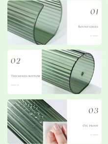 1件装厨房一次性抹布收纳盒，无需钻孔，防水卫生纸抽屉，垃圾袋收纳架，适用于厨房、浴室、洗脸盆、纸巾收纳架 - 無色 - 查看 5