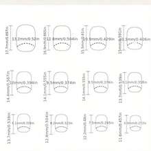 24pcs/set Short Square Press-on False Nails In Simple & Pure Style, With Lavender Purple Color And Gentle Design. Including Jelly Glue And Nail File. Suitable For All Women - Purple - View 5