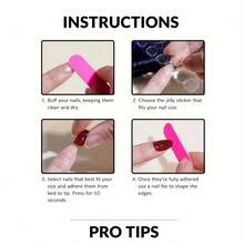 24pcs/set Short Square Press-on False Nails In Simple & Pure Style, With Lavender Purple Color And Gentle Design. Including Jelly Glue And Nail File. Suitable For All Women - Purple - View 6