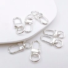 10入組/批黃金鍍層鉤扣,適用於diy首飾製作配件 - 門扣/10個 - 查看 3