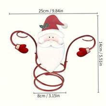 1pc Wine Glass Holder, Snowman Christmas Old Man Wine Glass Rack, Holiday Atmosphere Decoration, Room Decoration, Kitchen Decoration