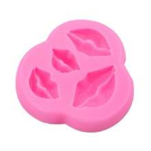 1 Pieza Molde De Silicona Rosa Para Lápiz Labial Y Fondant - Rosa - Ver 3