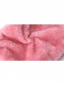 3入組兒童粉紅色帽子圍巾手套,冬季暖和的針織兒童帽,適合男孩和女孩