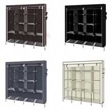 Portable Closets - Beige - View 8